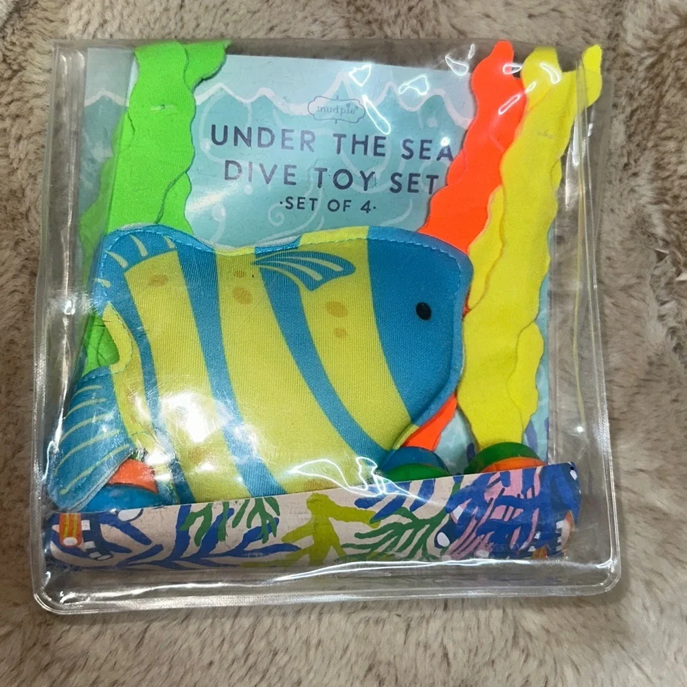 NEW Mud Pie Under the Sea Dive Toy Set - fish